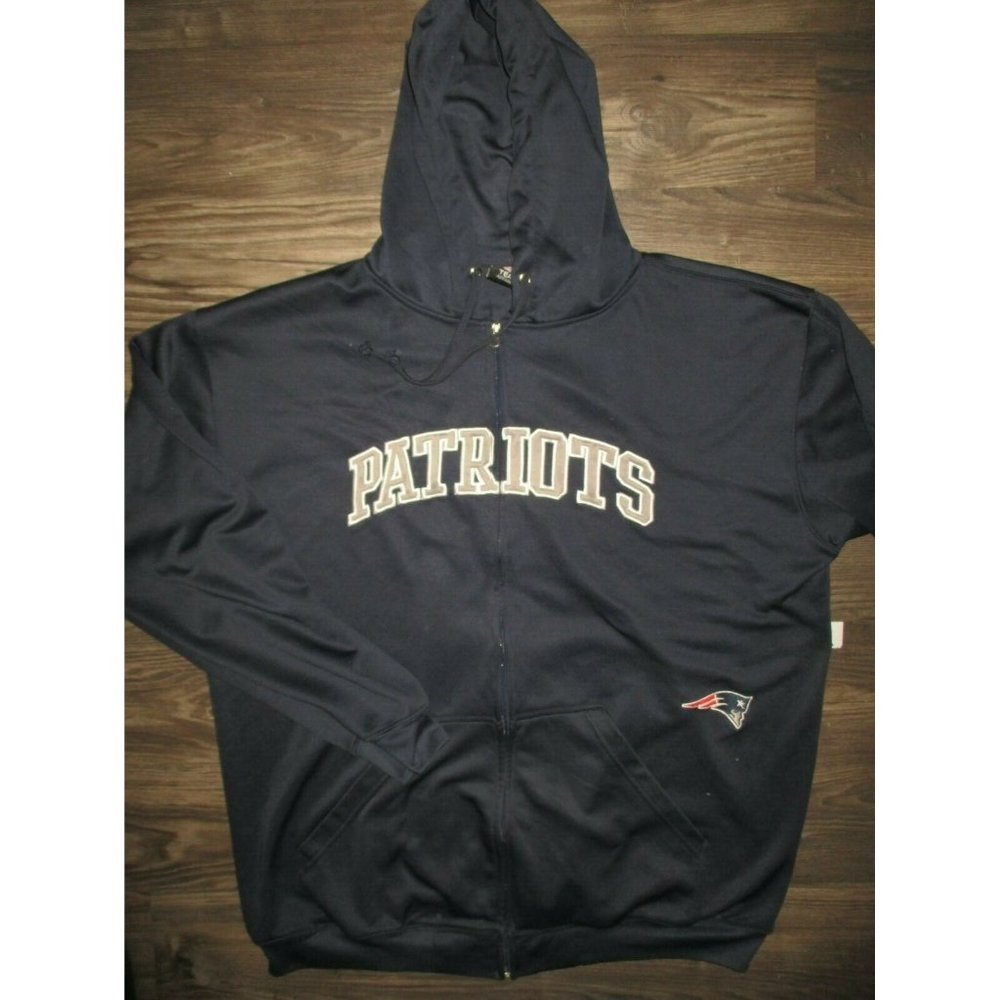 New England Patriots Football Hoodie Sweatshirt (Mens XXL) XXLT